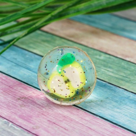 Rubber ball "Fruits", 2.7 cm, species mix-2