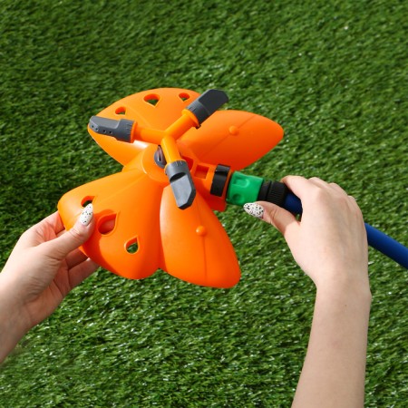 3-fly spray, under the connector, plastic, "butterfly", Greengo-8