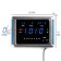 Electronic wall clock, desktop, with an alarm clock, 17 x 2.5 x 23 cm, USB