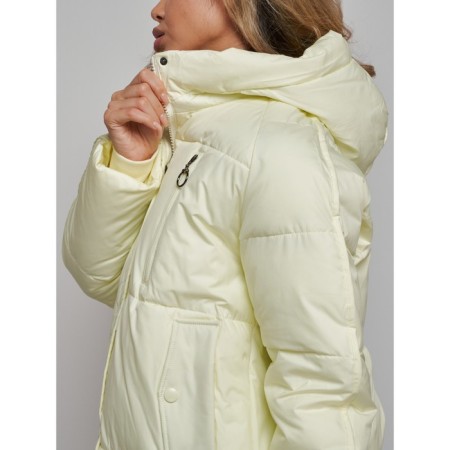 Winter jacket, size 42, light yellow color-13