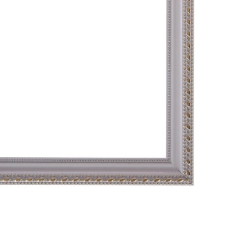 Frame for paintings (mirrors) 21 x 30 x 2.6 cm, plastic, calligrata 6429, white and gold-3