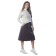 Women's skirt, size 46, brown color