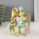Souvenir Polystone "Frog on a bench - a date" 16.8x8.5x13 cm
