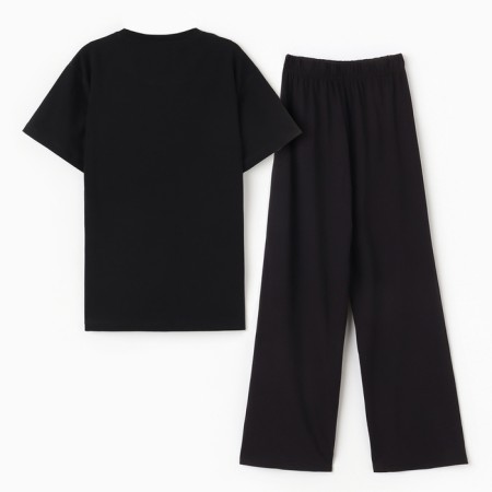 Pajama female (T -shirt and trousers) KAFTAN GUSSI p. 48-50, black-10