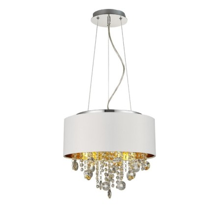 Suspension lamp ST LUCE. SL1350.503.04. Lacchia. 4x40 watts, E14, 40x40 cm, chromium color-1