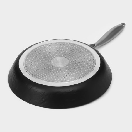 Pan Magistro Rock Stone, d = 28 cm, h = 5 cm, anti -stick coating, induction, black color-5