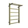 Electric towel "Dvin" FJ Plaza Neo, 800x500 mm, dimmer, matte bronze