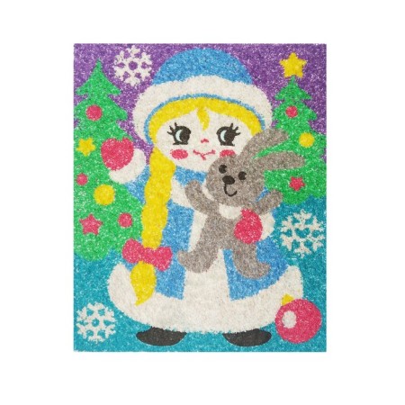 Sanding fresco "Snow Maiden"-3