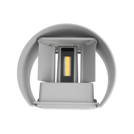 Lamp LED wall-mounted FSD-005, 6 W, 450 lm, 3000k, IP54, 220 V, metal, gray-6