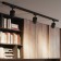 Lamp track Gauss cylinder, 50W GU10, black color