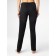 Women's jeans with a high landing CONTE Elegant, size L, color Washed Black