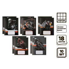 A set of notebooks of 10 pieces, 18 sheets in the Calligrata 