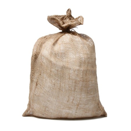 Jute bag, 44 × 69 cm, density 190 g/m², weaving 34 × 22 threads, without ties-4