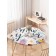 The tablecloth “Happy New Year”, round, oxford, elastic band, size 140x140 cm, diameter 105-120 cm