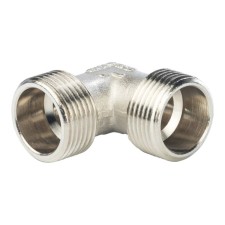 Угольник STOUT SFT-0010-000034, 3/4", наружная/наружная резьба, никелированная латунь