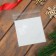 BOPP package with sticky tape, "New Year's post", 10 x 11 cm