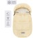 Winter fur envelope Snowy Travel, 85 cm
