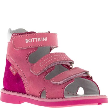 Baby sandals, size 24, pink color-1