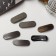 Invisibility for Herty hair (set 6 pcs) strip texture, 5.5 cm, gray-brown