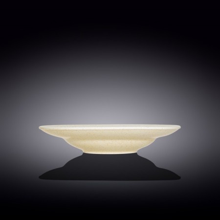 Deep plate Wilmax England Sand Stone, D = 28.5 cm, 500 ml, sandy color-1