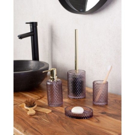 Sherine toilet brush, purple color-1