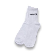 Socks high multiport ATEMI, white color, ASSK-003SS23-WHT, size 35-37