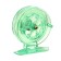 Inertial coil, plastic, diameter 6.5 cm, light green color, 807s