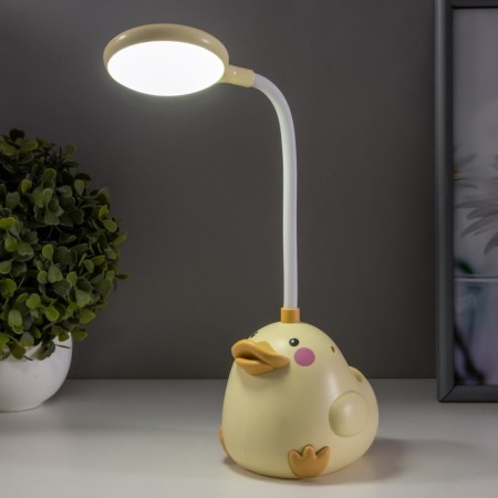 LALA table lamp LED 3W battery yellow 9.5x11x33 cm Risalux-1