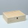 Gift box 35 × 29 × 11 cm wooden, plywood lid 4 mm, fittings