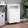 Bathroom chestnut "Vega 5002" White, 50 x 30.3 x 85.4 cm