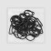 Half a ring for bags, d = 20 mm, thickness - 3 mm, black nickel color