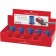 Plastic griller Faber-Castell Grip 2001 mini, 1 hole, container, red-blue