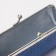 Women's wallet on the farmar, blue color