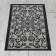 Side carpet, size 50x80 cm, color Silver/smoke