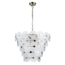 Suspended chandelier Arte Lamp Lambrusco A4069LM-13AB, E14, 13x40 W, 60x60x46 cm, bronze