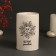 Aroma lamp ceramics "after the night there is always dawn" White 7.2x7.2x11.6 cm