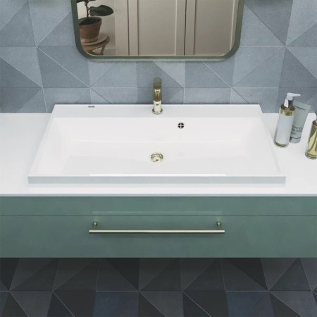 Paola Alba shell, half -operated, 100 cm, rectangular-3