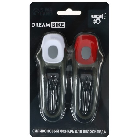 Dream Bike JY-267-C Cycling Lights A set, 1 diode, 2 modes-6