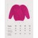 Свитер для девочки Amarobaby Knit Trend, рост 128 см, цвет розовый