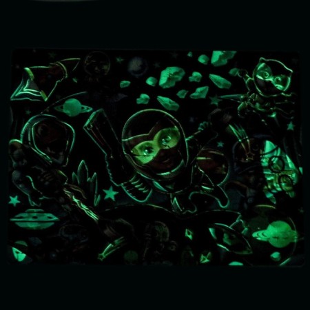 Puzzles glowing in the dark "Cosmic landing", 88 details-3