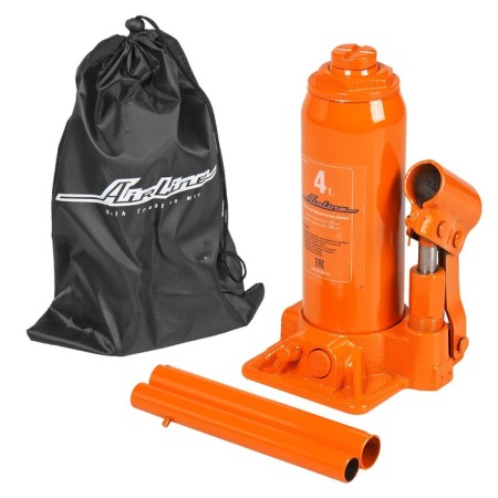 Bottle -tank jack Airline, 4 tons, lifting height 195 -380 mm, in bag-8