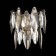 Sconces st. SL1227.101.02. Ancona. 2x40 watts, E14, 26.8x29 cm, Nickel color