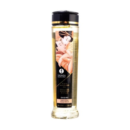 Shunga massage oil desire "vanilla", exciting, 240 ml