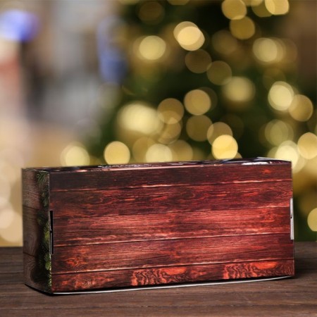 Self -charged box, with a window, "Hard gifts", 16 x 35 x 12 cm-2