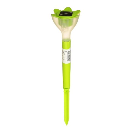 Garden lamp on the sunny battery "Green Flower", 6 × 29 × 6 cm, 1 LED, white glow-4