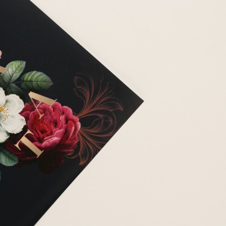 Glossy packaging paper "March 8", 70 x 100 cm-2