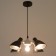 Chase "Classic" 5x15W E27 Black 28x28x18 cm Bayerlux