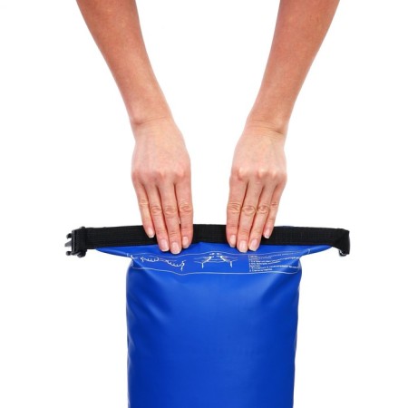 Yugana hairshome, PVC, waterproof 20 liters, one belt, blue-10