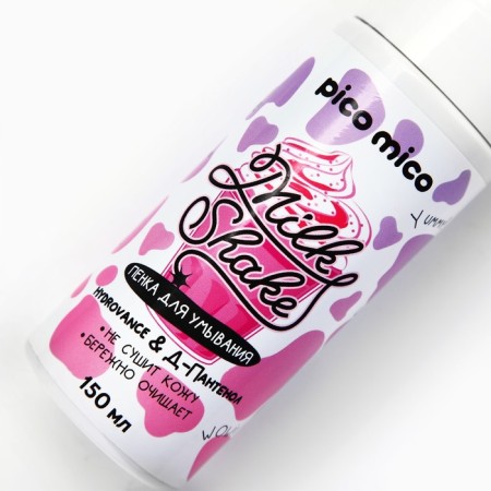 Wash foam with Hydrovance and D-Panthenol Milk Shake, 150 ml, Pico Mico-2