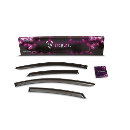 Vindra Vinguru for Opel Astra H SD 2004-2007, 2006-2014, invoices, scotch, acrylic, 4 pcs-1
